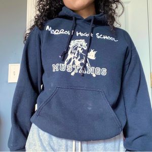 Black Mustang Hoodie! Size small